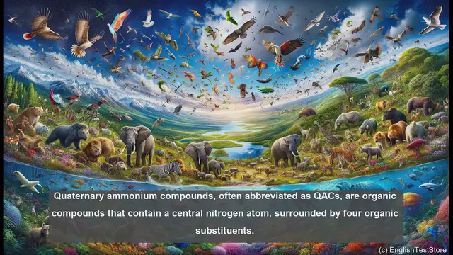 Video thumbnail for Quaternary ammonium compounds in biology