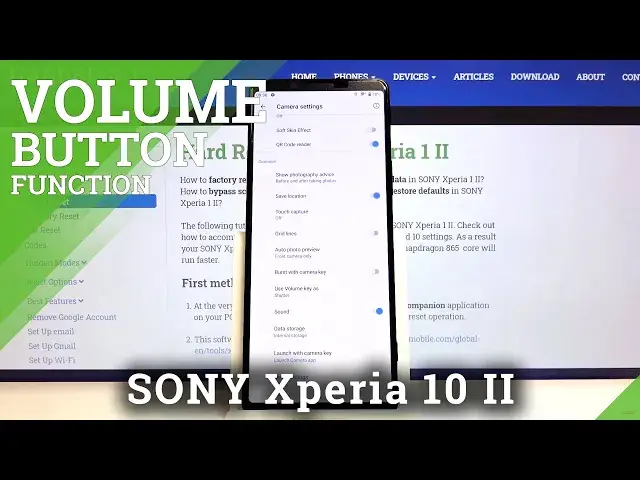 Video thumbnail for How to Change Camera Volume Button Function on SONY Xperia 1 II