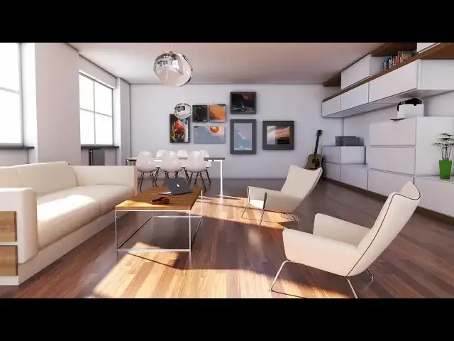 Video thumbnail for Como hacer un  RENDER INTERIOR EN 4 PASOS | Vray 4.0 Sketchup HD #03