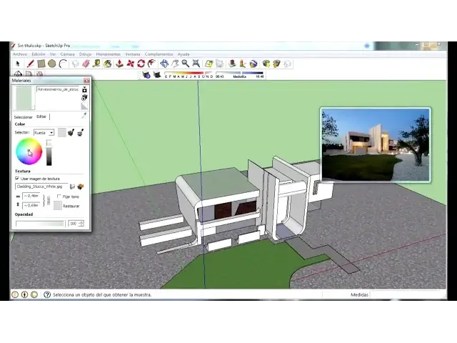 Video thumbnail for 3.- MODELADO VIVIENDA MODERNA | Sketchup Arquitectura  (video antiguo 2012)