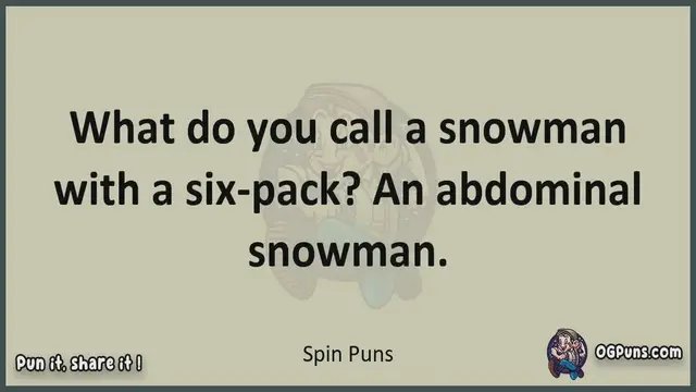 Video thumbnail for Spin - Jokes, Puns, Wordplays, and Laughter