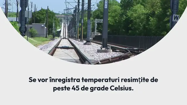 Video thumbnail for ANM a extins până marți avertizarea de Cod Roșu de caniculă pentru București și 32 de județe. Se vor înregistra temperaturi resimțite de peste 45 de grade Celsius.