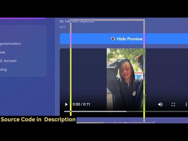 Video thumbnail for Build a Next.js Tiktok Video & Reels Downloader Web App Using Tiktok GraphQL API in Browser