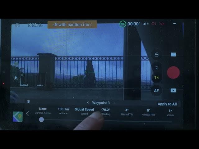 Video thumbnail for DJI Mini 5 Pro Waypoint - Modify a Mission