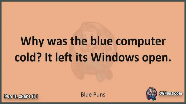 Video thumbnail for Blue - Jokes, Puns, Wordplays, and Laughter