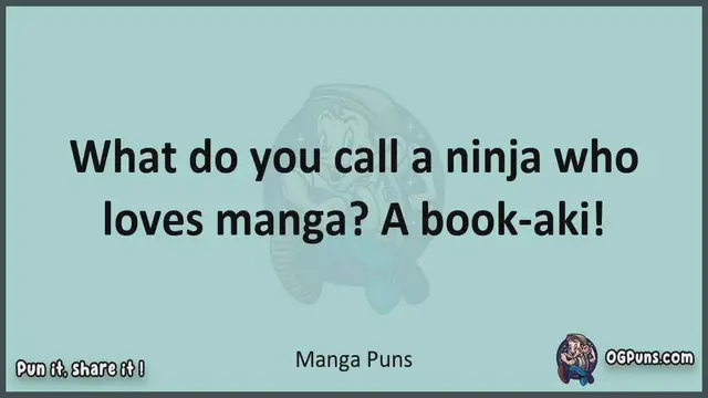 Video thumbnail for Manga - Jokes, Puns, Wordplays, and Laughter