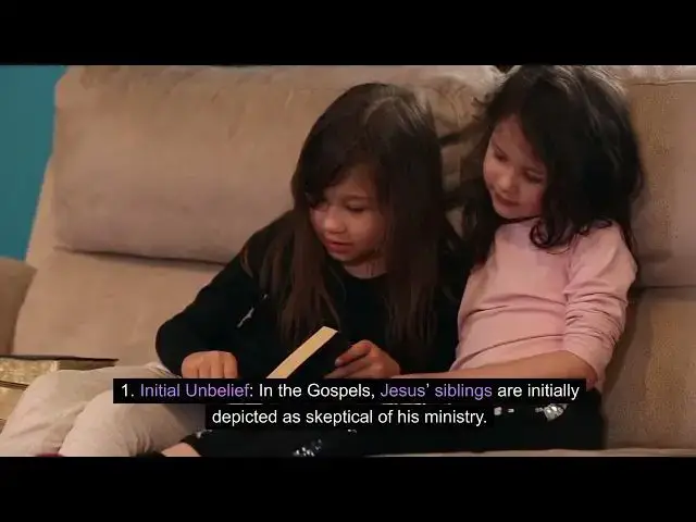 Video thumbnail for How Many Siblings Did Jesus Have and What Did They Do