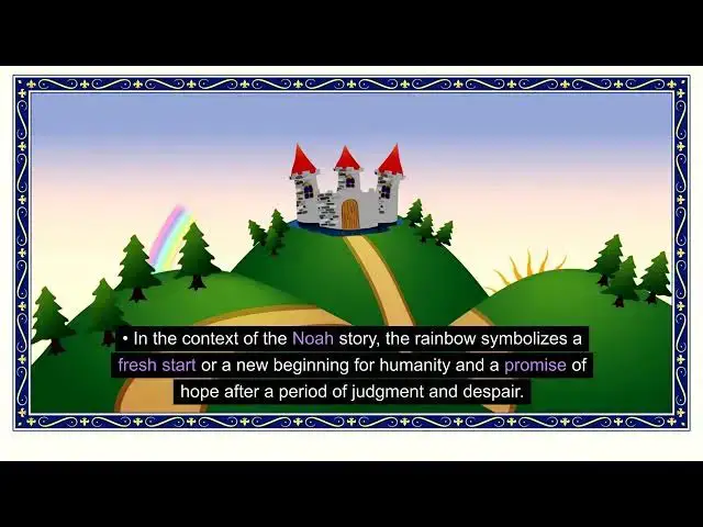 Video thumbnail for What Does the Rainbow Mean in the Bible