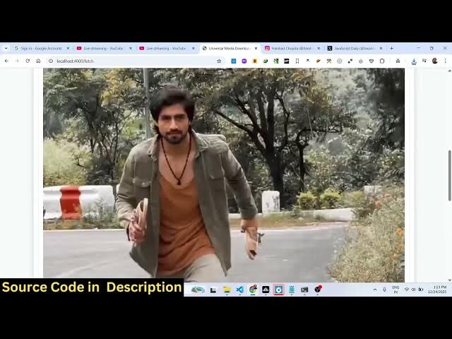 Video thumbnail for Master Web Scraping! Instagram & Twitter Downloader Project | Node.js Express for Beginners