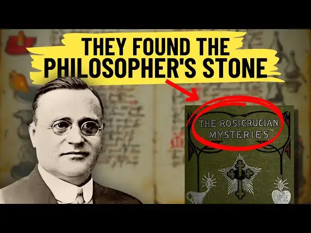 Video thumbnail for Rosicrucian Hidden Practices REVEALED! They FOUND the Philosopher's Stone