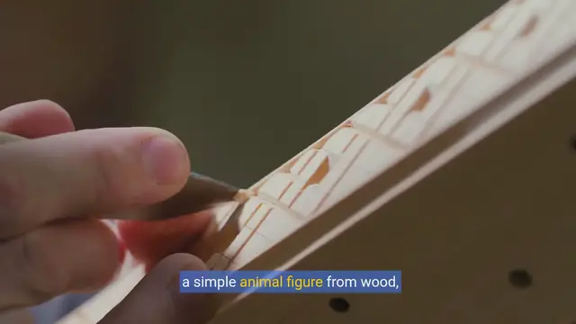Video thumbnail for Carve Your First Creature:Simple Wood Carving Guide for Beginners