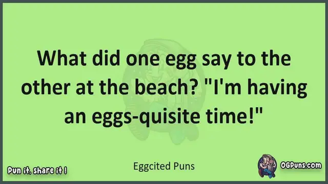 Video thumbnail for Eggcited - Jokes, Puns, Wordplays, and Laughter