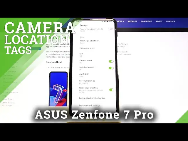 Video thumbnail for How to Use Camera Location Tags in ASUS Zenfone 7 Pro – Disable Location Mark on Photos