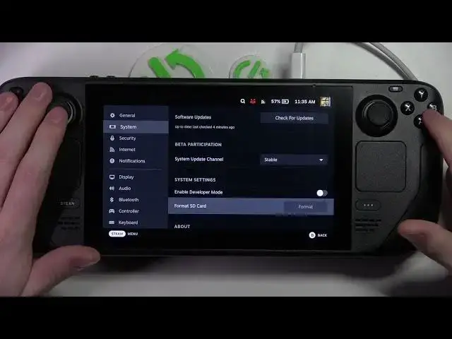 Video thumbnail for Steam Deck - How To Format SD Card