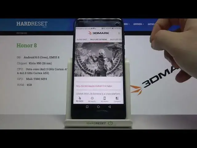 'Video thumbnail for How to run 3DMark Wild Life Extreme on Huawei Honor 8 – Performance Test'