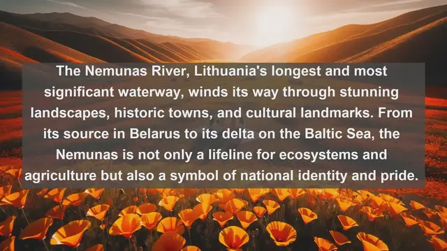 Video thumbnail for Unveiling Lithuania's Liquid Jewels: Top 10 Famous Rivers in the Land of Lakes