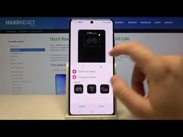'Video thumbnail for How to Change Always On Display Theme on SAMSUNG Galaxy S10 Lite – Adjust Display Settings'