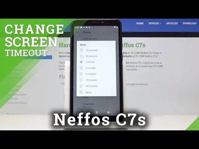 Video thumbnail for How to Change Screen Timeout in TP-LINK Neffos C7s - Display Settings