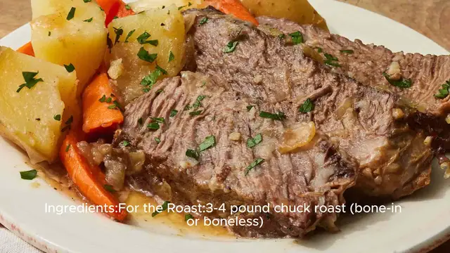 Video thumbnail for Pot roast recipe