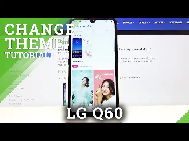 'Video thumbnail for How to Set Up Theme in LG Q60 – Change Device Theme'