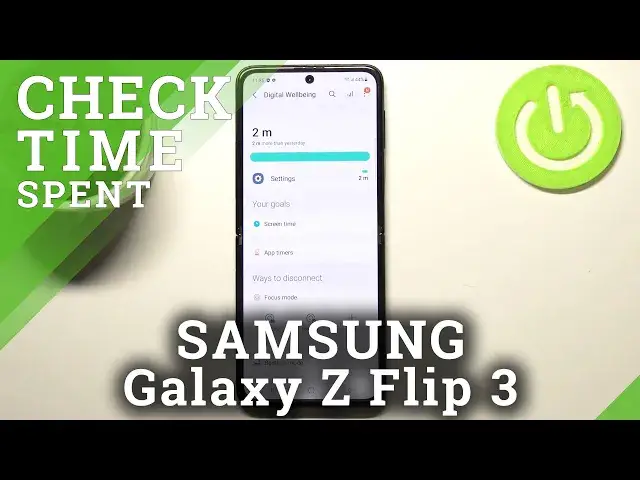 Video thumbnail for How to Check Total Screen Time on SAMSUNG Galaxy Z Flip 3 – Verify Display Time