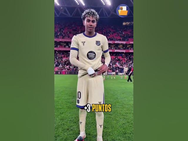 Video thumbnail for ¿Cuánto puntos más, Lamine? 😉

📹 FC Barcelona