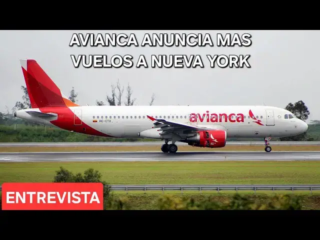 'Video thumbnail for ¡EXCLUSIVA!🔴 AVIANCA en Ecuador: Más vuelos a NUEVA YORK y nueva ruta MIAMI con Juan Francisco Ortiz'