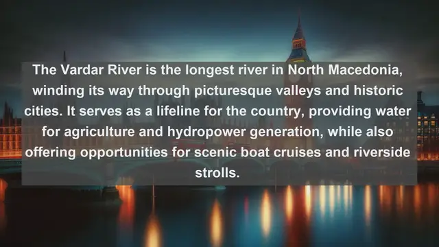 Video thumbnail for Unveiling North Macedonia's Natural Treasures: Top 10 Famous Rivers Explored