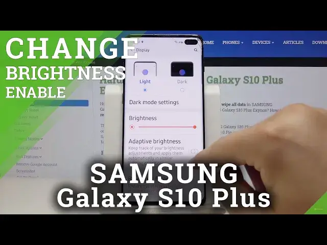 'Video thumbnail for How to Activate Auto Brightness in SAMSUNG Galaxy S10 Plus – Adjust Screen Intensity'