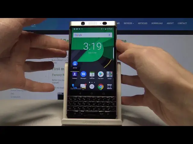 'Video thumbnail for Safe Mode in BLACKBERRY KEYone - Diagnostic Mode'