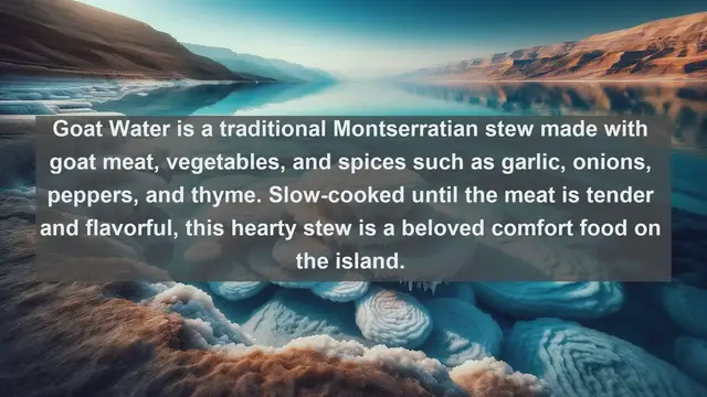Video thumbnail for Flavorful Montserrat: Top 10 Delectable Montserratian Dishes You Need to Taste