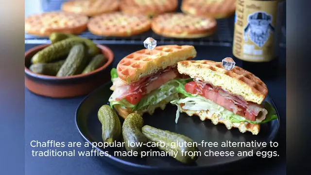 Video thumbnail for chaffle recipe