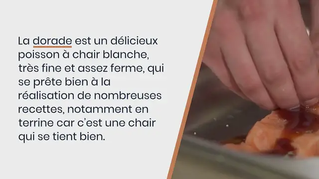 Video thumbnail for Filet de Dorade meunière, sauce crémeuse aux agrumes