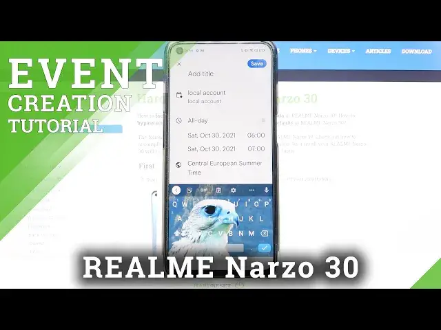 Video thumbnail for Add Event to Calendar on Realme Narzo 30