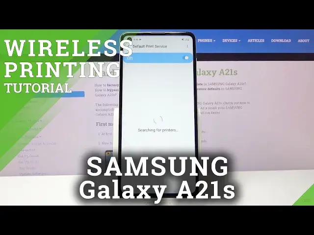 'Video thumbnail for How to Connect Printer to Samsung Galaxy A21s - Pair Bluetooth Devices'
