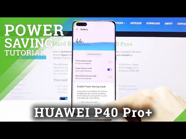 Video thumbnail for How to Turn On Power Saving Mode in HUAWEI P40 Pro+ - Low Power Solution