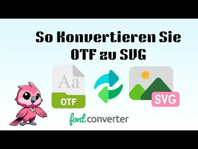 Video thumbnail for So Konvertieren Sie OTF in SVG (Einfache Anleitung)