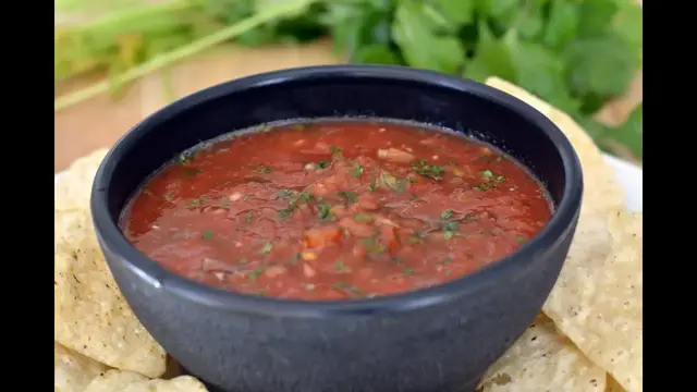 Video thumbnail for Restaurant Style Salsa Recipe | How To Make Basic Salsa | SyS