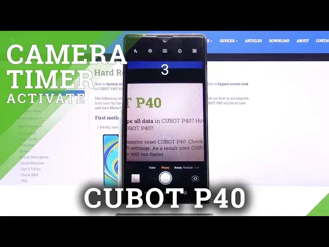 'Video thumbnail for How to Set Up Camera Timer in CUBOT P40 – Photo Delay'