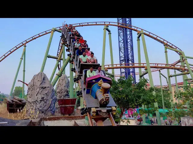 Video thumbnail for GOLD RUSH EXPRESS Ride at Imagicaa Theme Park, Khopoli - Lonavala (INDIA)@RealTimeVlog