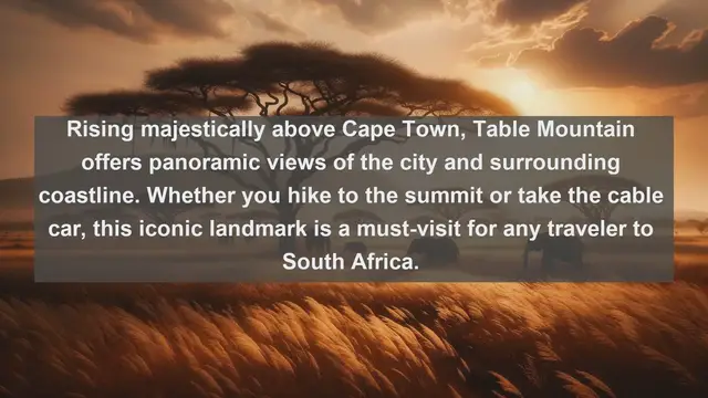 Video thumbnail for Exploring Nature's Masterpieces: Top 10 Natural Landscapes in South Africa