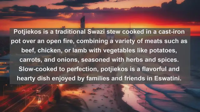 Video thumbnail for Exploring Eswatini's Culinary Delights: Top 10 Must-Try Swazi Foods