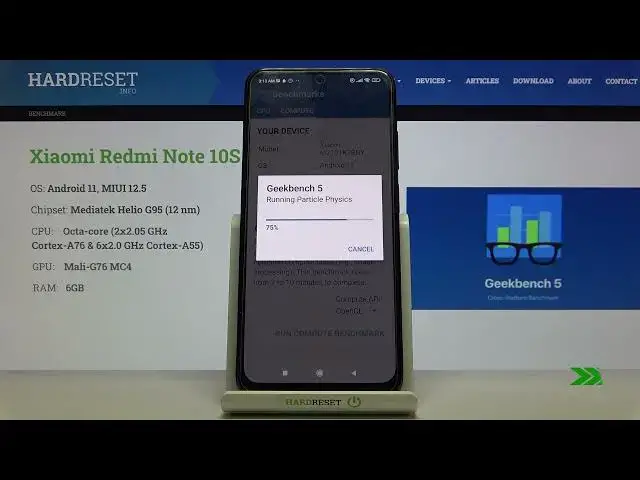 Video thumbnail for Xiaomi Redmi Note 10S - Geekbench 5 GPU OpenCL Benchmark