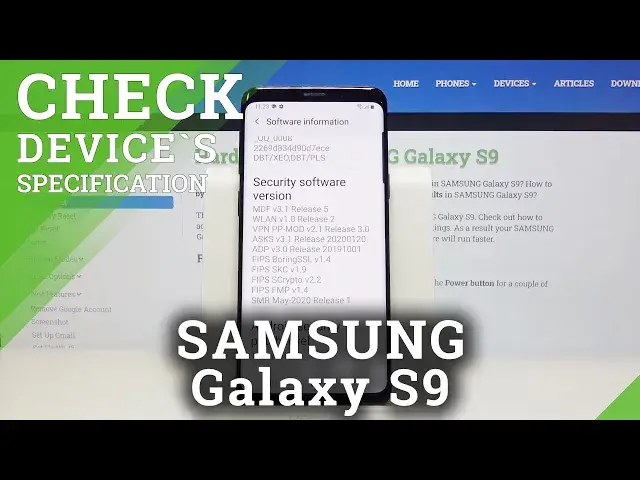 'Video thumbnail for How to Check Device’s Specification in SAMSUNG Galaxy S9 – Find Device’s Information'