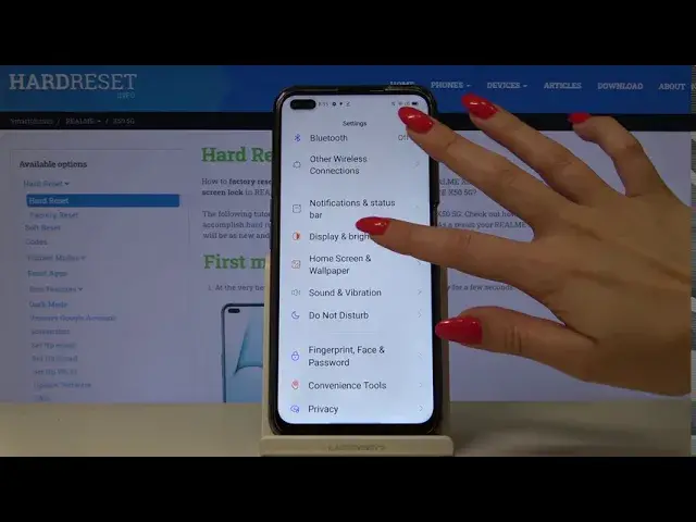 'Video thumbnail for How to Turn Off Refresh Rate in REALME X50 5G – Turn On / Check Display FPS'