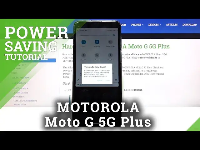 'Video thumbnail for How to Enable Power Saving Mode on MOTOROLA Moto G 5G – Turn On Battery Saver'