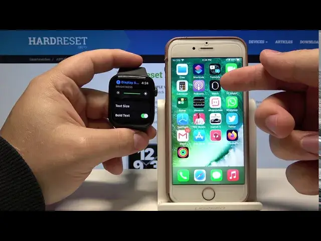 'Video thumbnail for How to Change Text Size in APPLE Watch SE – Customize Font'