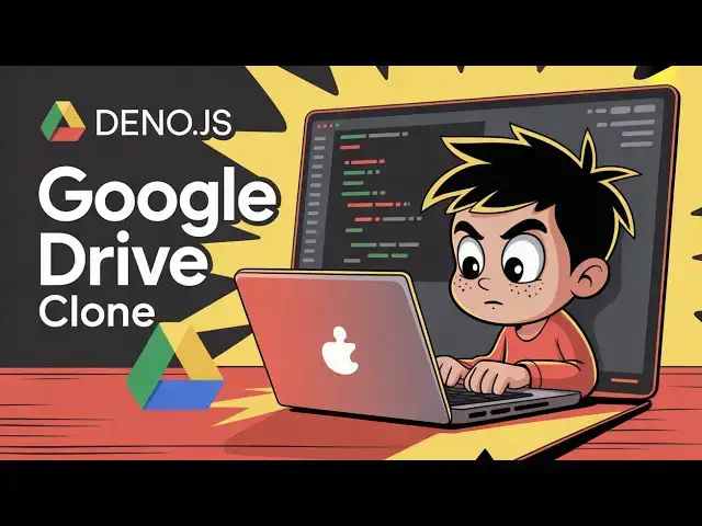 Video thumbnail for Build a Deno Google Drive Clone File Manager Web App to Upload & Display Files in Browser Using TS