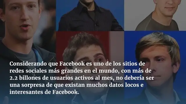 Video thumbnail for Datos y Estadísticas Locas e Interesantes de Facebook 2024