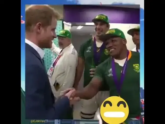 Video thumbnail for Faf du Plessis & Prince Harry funny video